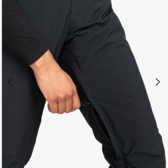 Roxy Ski Snowboard Backyard Pant Black - Picture 4 of 13
